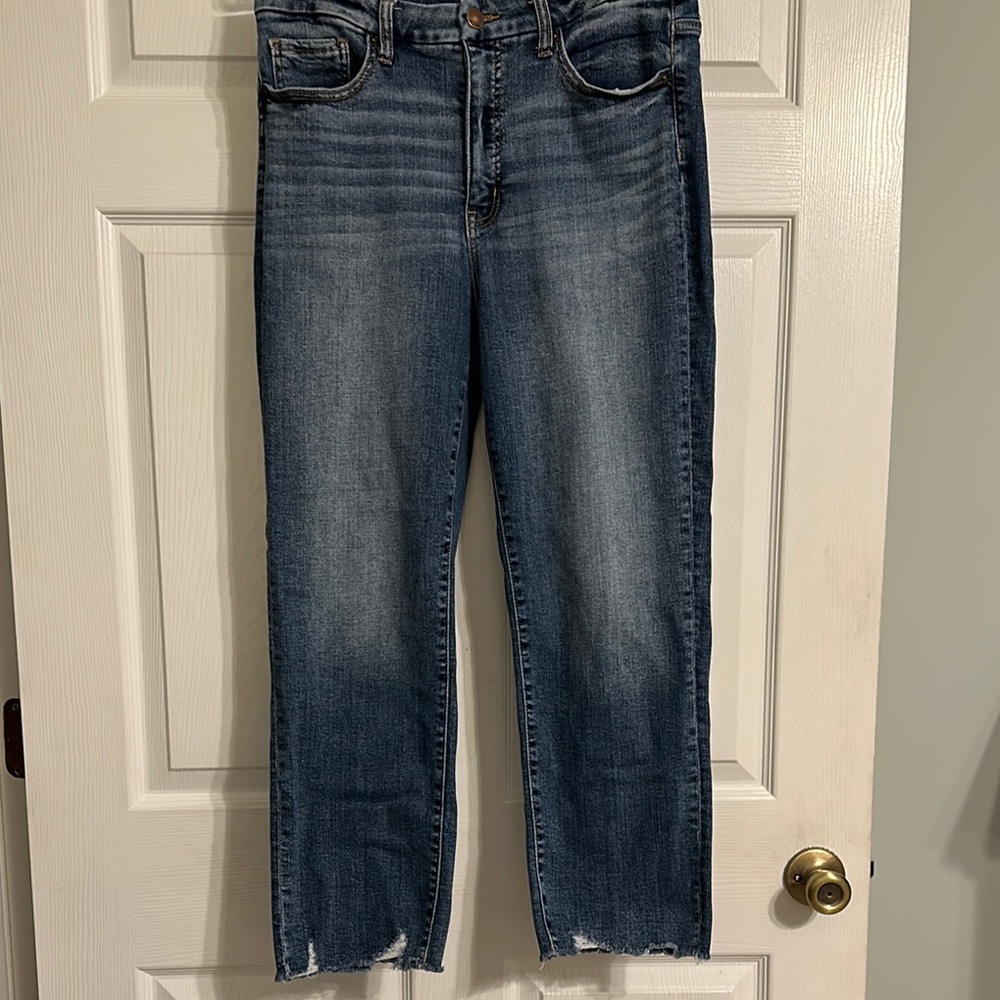 BKE Parker Cropped Straight Stretch Jean